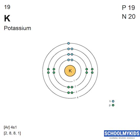 potassium (k) 1s22s22p63s23p64s1|Identifying the Condensed Electronic Configuration of a Potassium Atom.